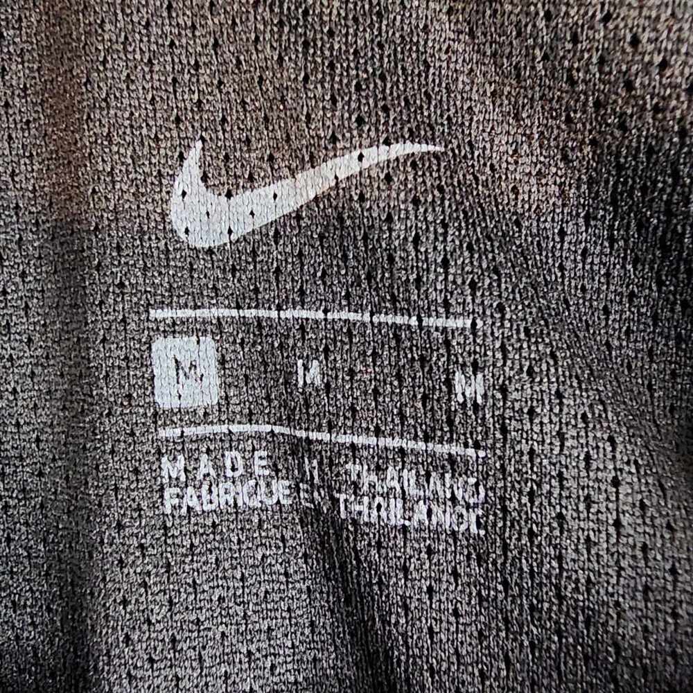 Nike Dri-FIT Cage Jacket Womens Medium Black Short Sleeve Golf Pullover Top - Picture 3 of 11